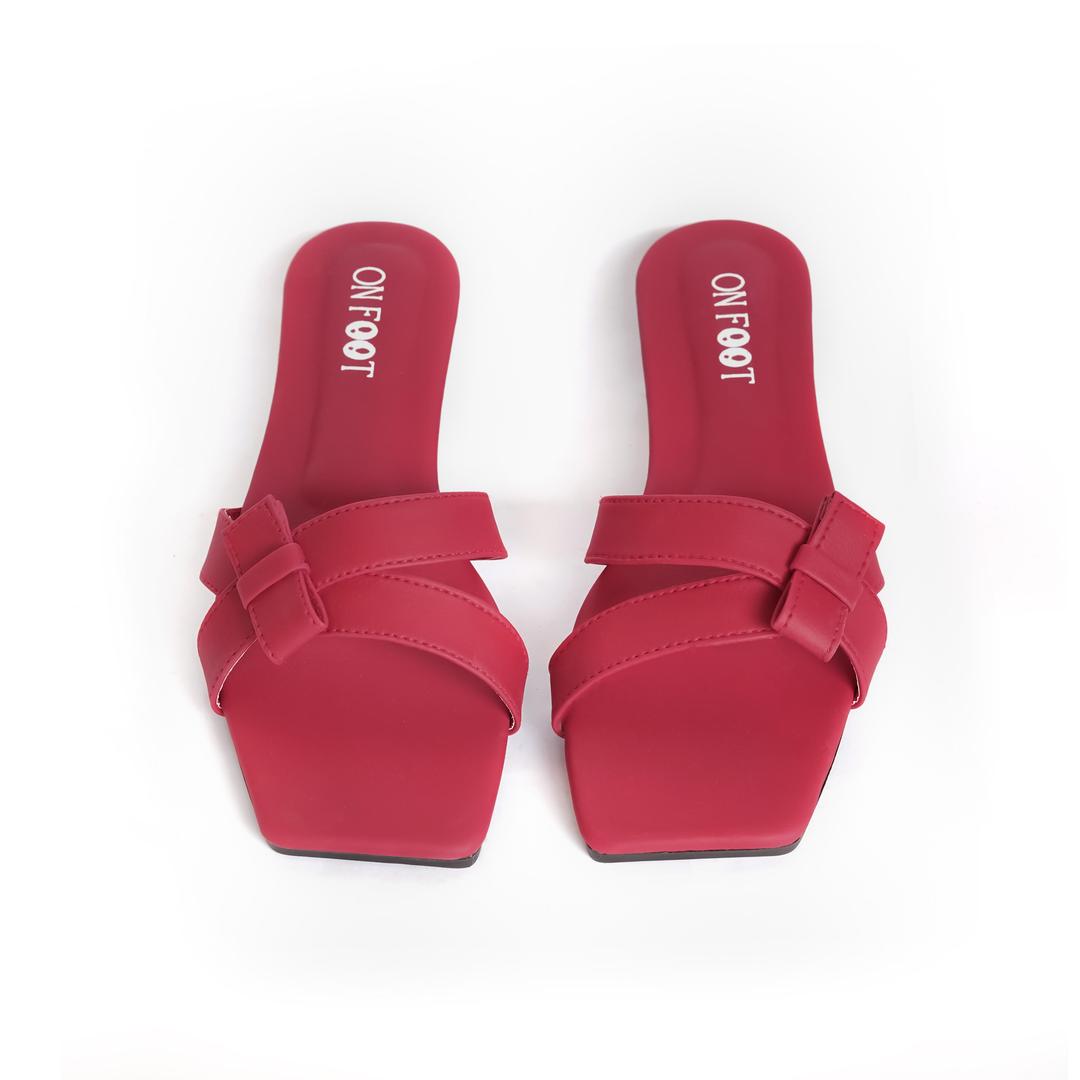 Women Rexine Fancy Flats