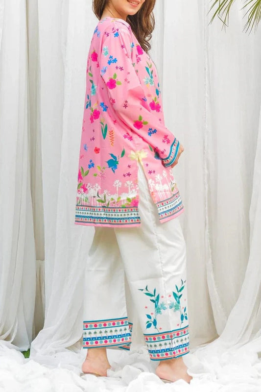 Stitched 2 piece printed shirt and printed trouser✨