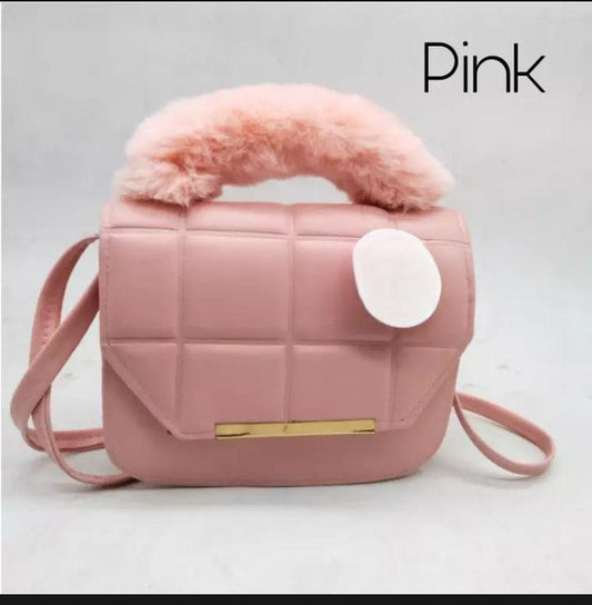 Girls Rexine plain Shoulder Bag