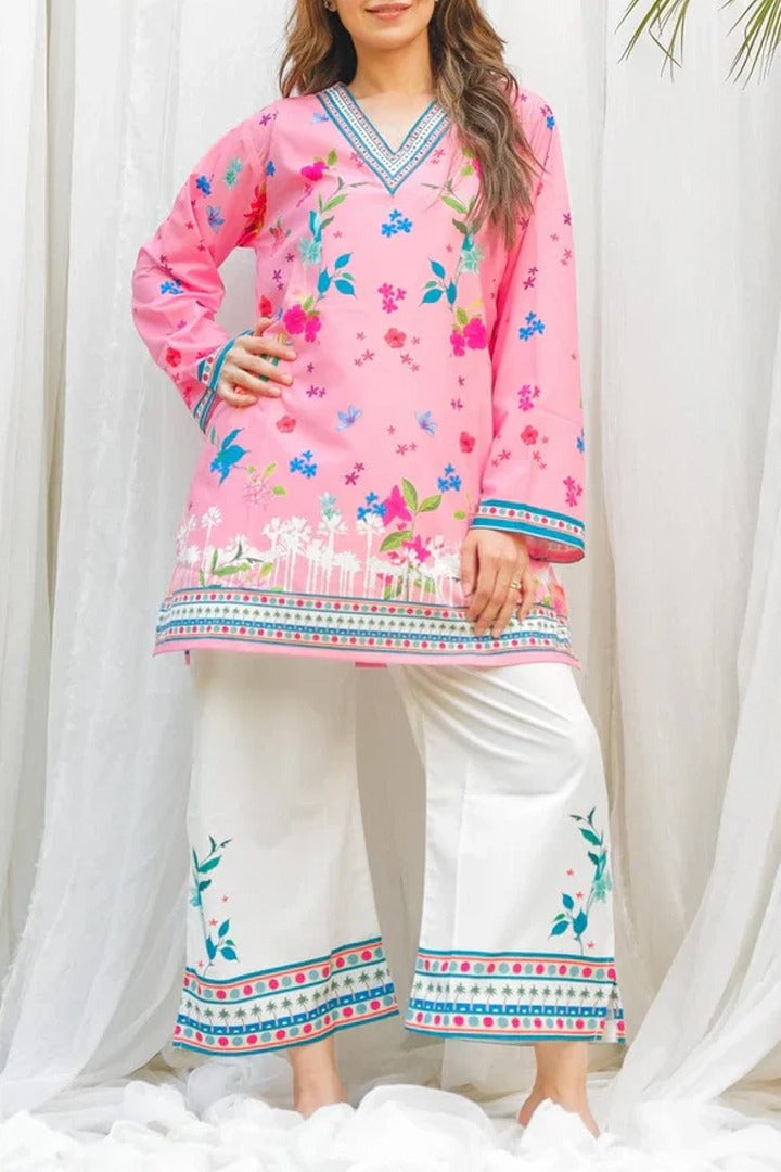 Stitched 2 piece printed shirt and printed trouser✨