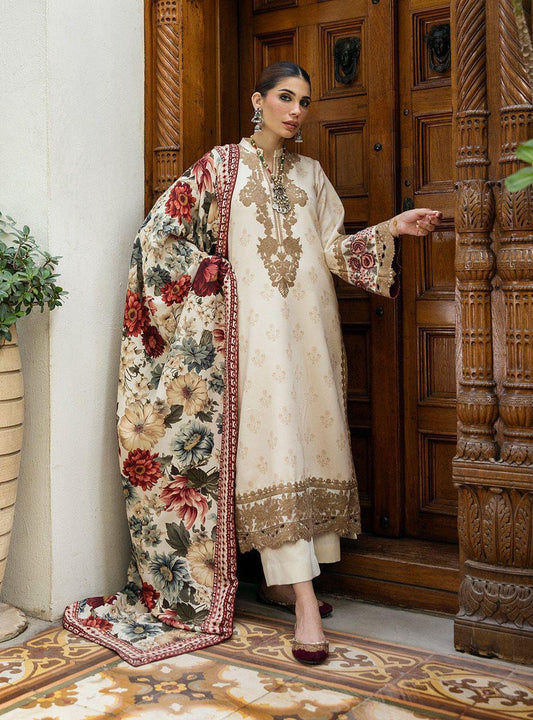 3Pcs Women's Unstitched Suit